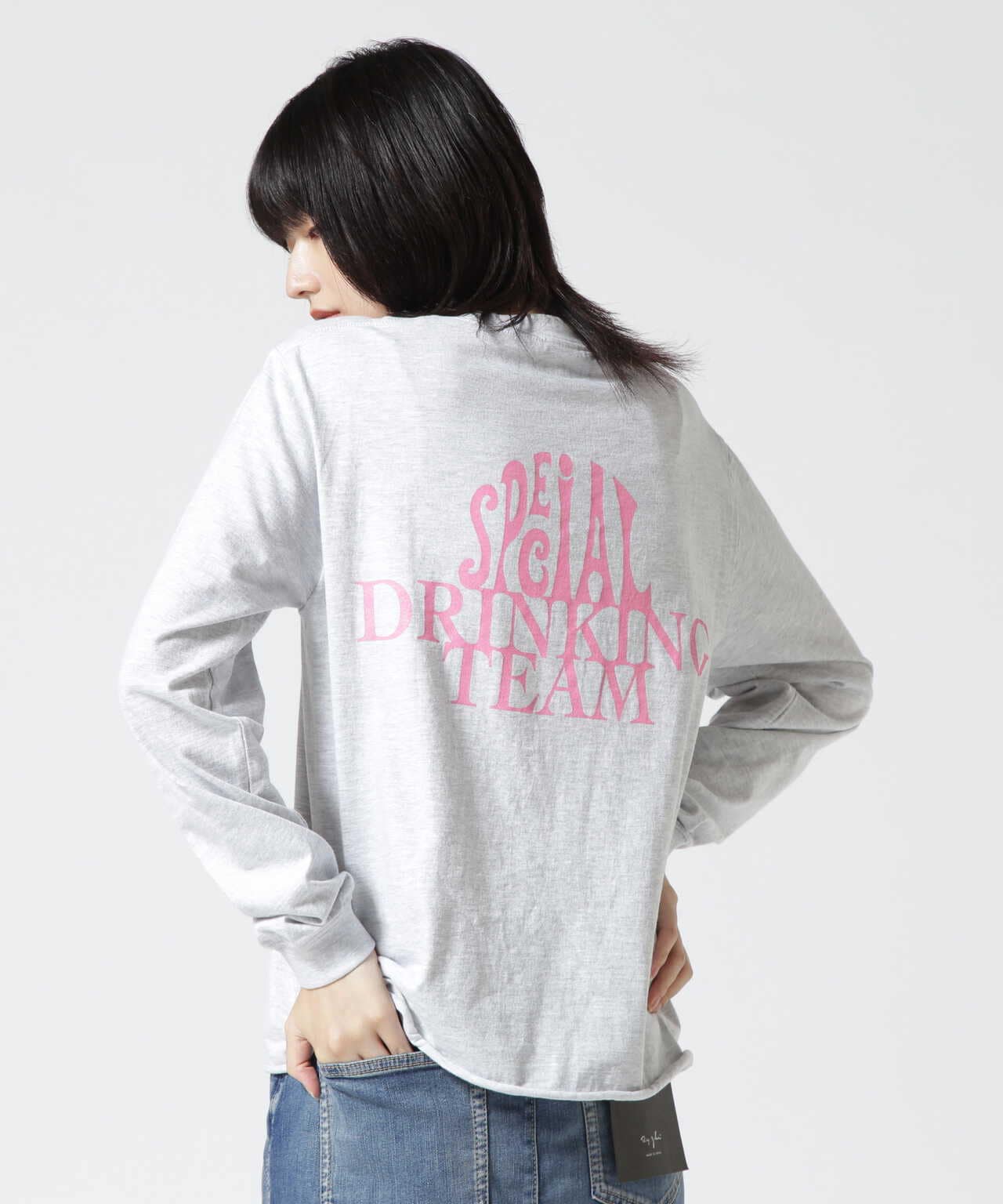 THE DAY ON THE BEACH/ザデイオンザビーチ　CUT OFF L/S SPECIAL DRINKING