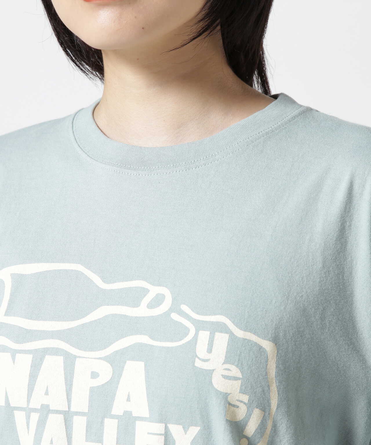 THE DAY ON THE BEACH/ザデイオンザビーチ CUT OFF L/S TEE NAPA