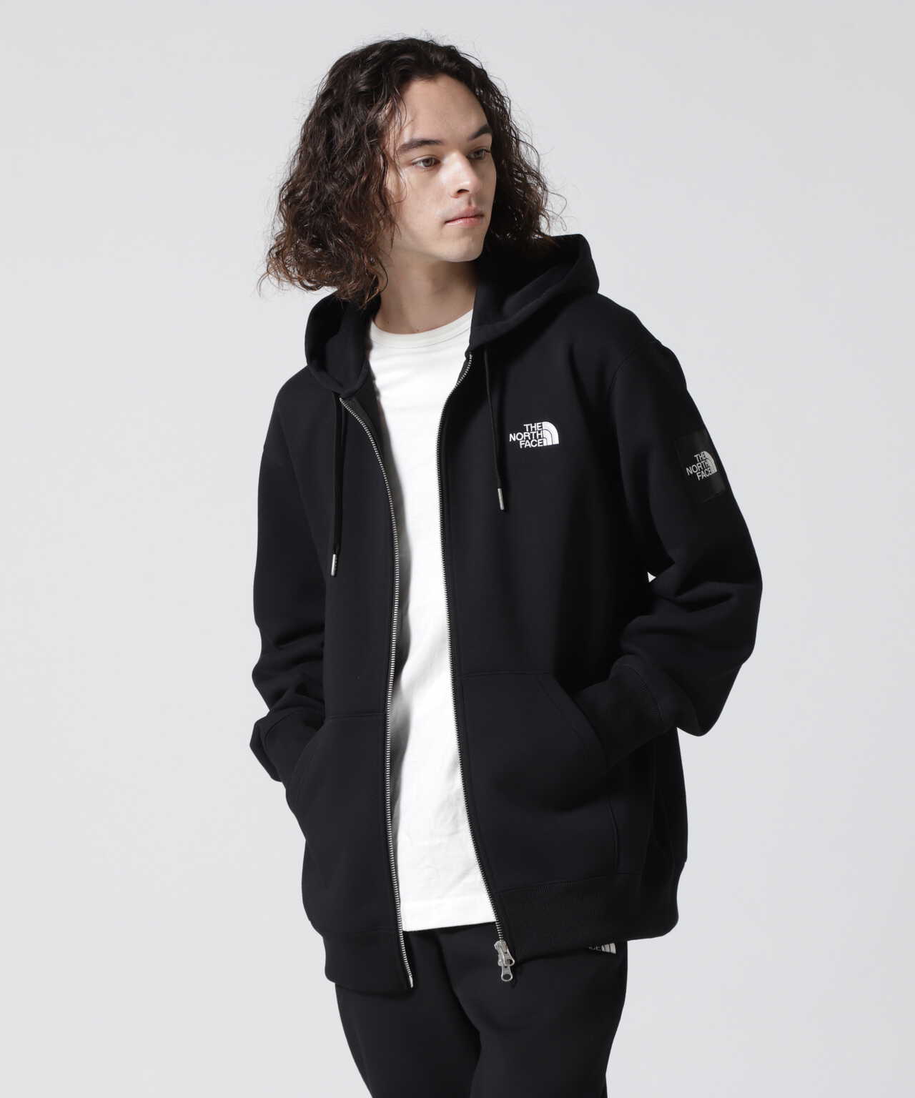 THE NORTH FACE/ザ・ノースフェイス Square Logo Full Zip スクエアロゴフルジップ NT62232 | BEAVER  ( ビーバー ) | US ONLINE STORE（US オンラインストア）