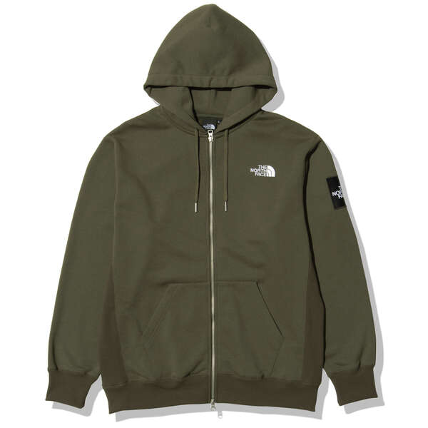 THE NORTH FACE/ザ・ノースフェイス Square Logo Full Zip スクエア