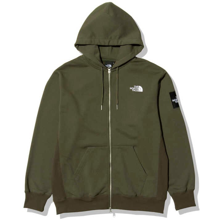 THE NORTH FACE/ザ・ノースフェイス Square Logo Full Zip