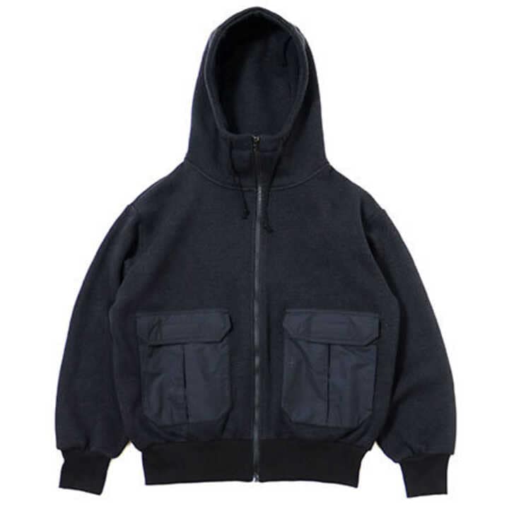 BURLAP OUTFITTER/バーラップアウトフィッター　KNIT FLEECE F/Z HOODIE ニットフリースフルジップフーディ