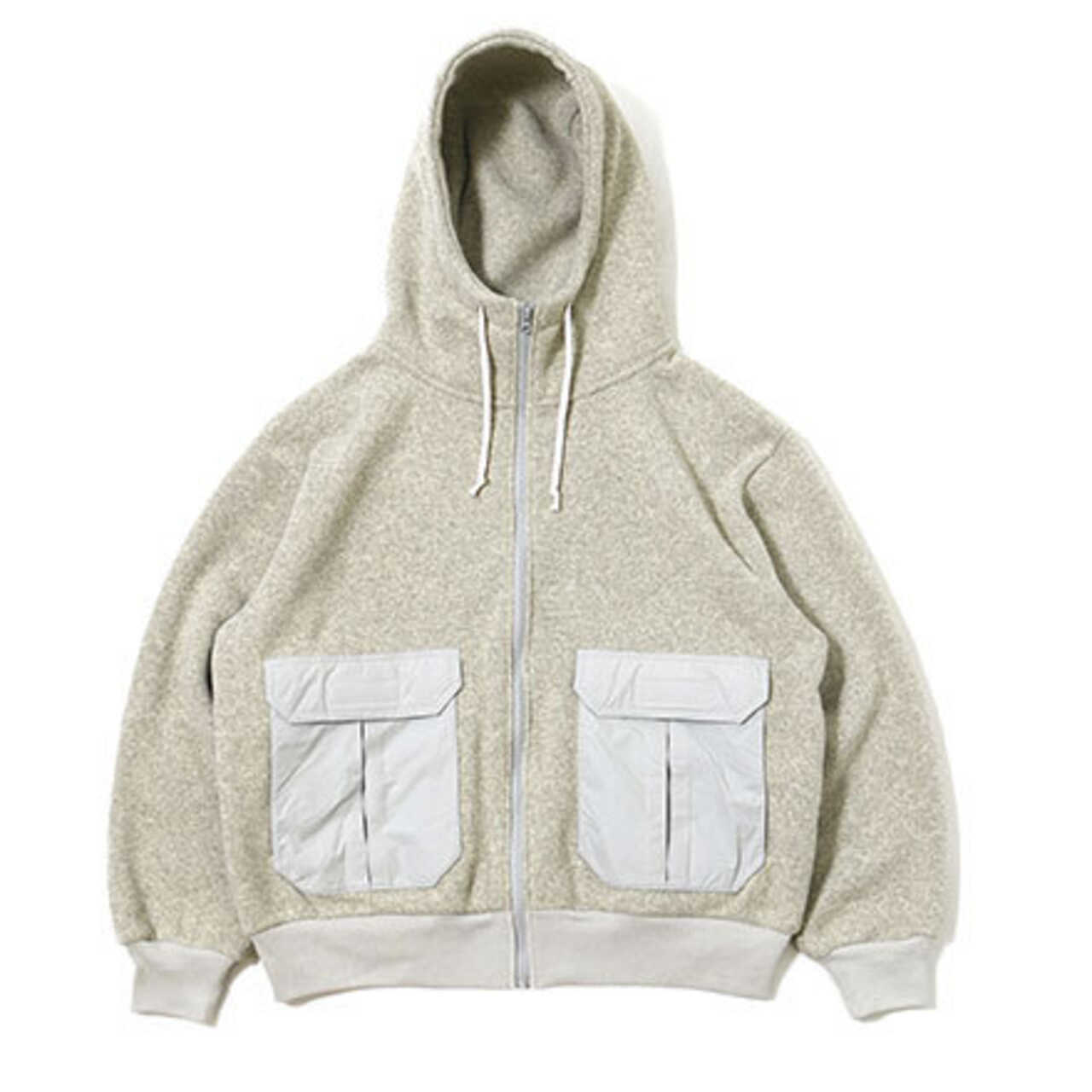 BURLAP OUTFITTER/バーラップアウトフィッター KNIT FLEECE F/Z HOODIE