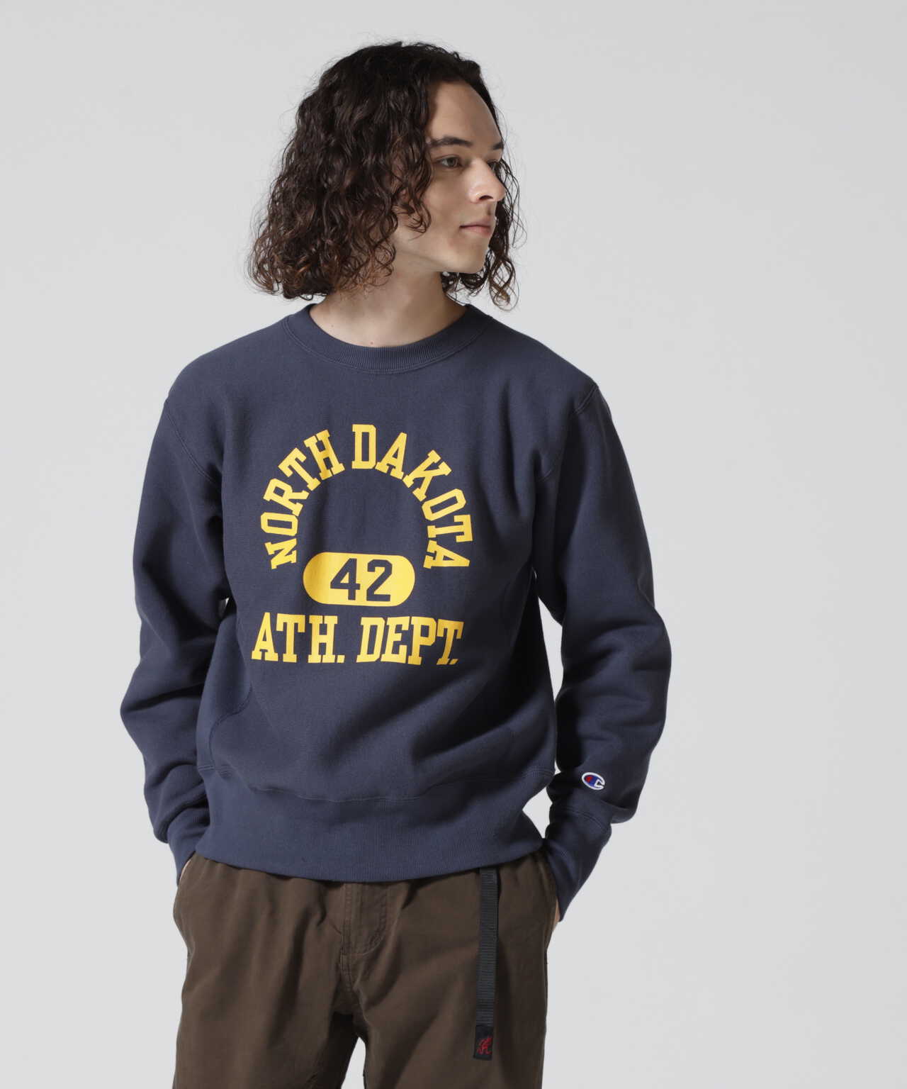 Champion/チャンピオン REVERSE WEAVE CREW NECK SWEATSHIRT リバースウィーブクルーネックスウェット |  BEAVER ( ビーバー ) | US ONLINE STORE（US オンラインストア）