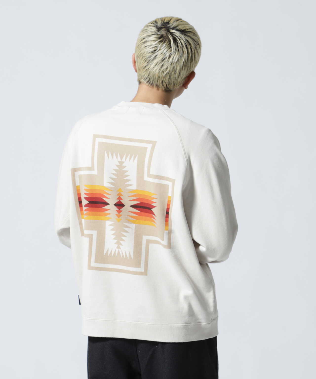 PENDLETON/ペンドルトン Raglan Back Print Sweat Pullover ラグラン ...