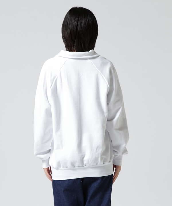 VESTI/ヴェスティ FELPA MANICA RAGLAN SWEAT ハーフジップスウェット　IT503