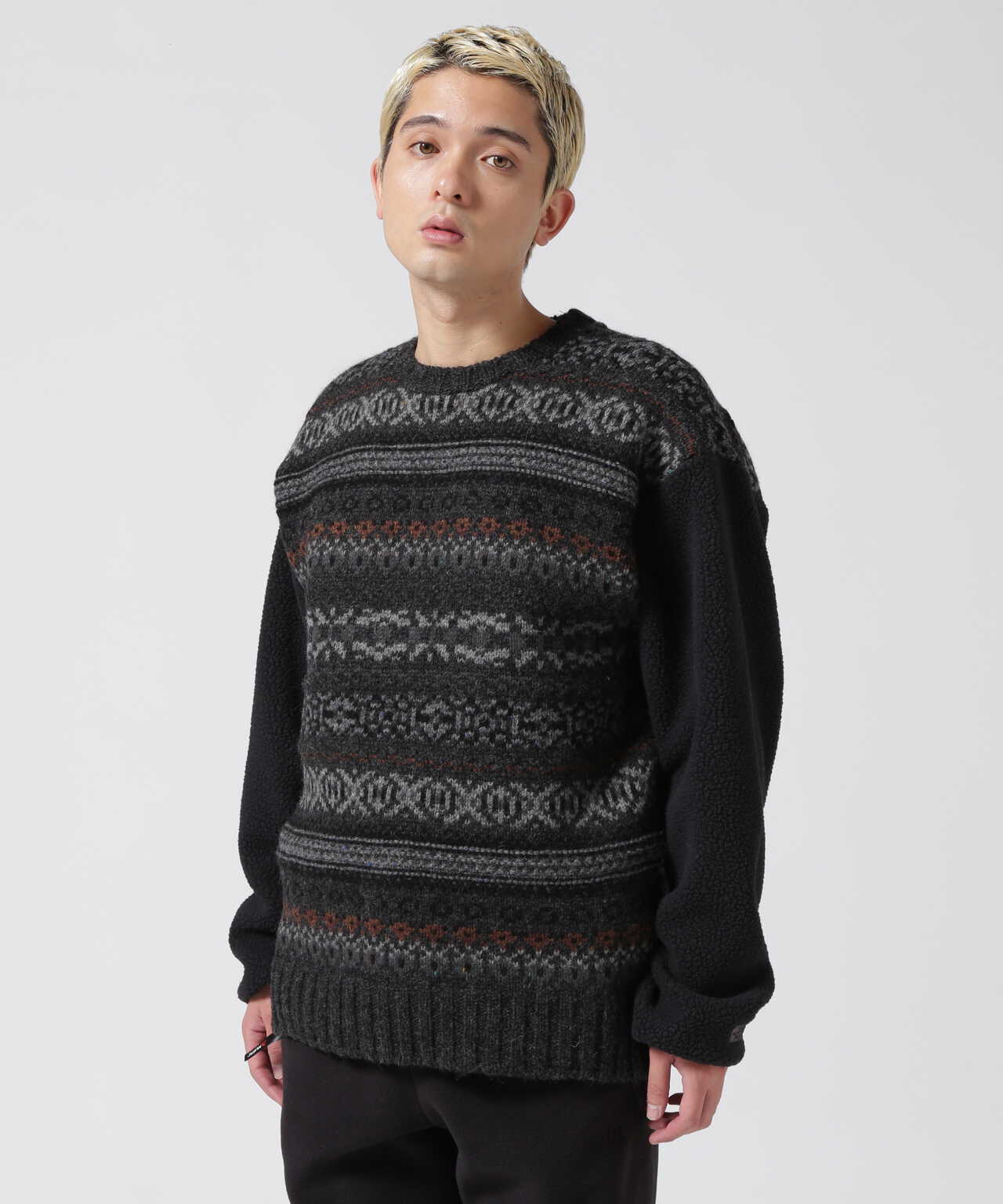 THE NORTH FACE PURPLE LABEL/ザ・ノースフェイス Field Crew Neck ...