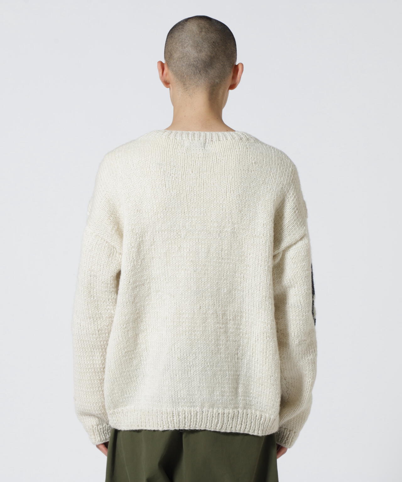 macmahon knitting mills/マクマホンニッティングミルズ BIG YIN u0026 YANG CREW NECK KNIT |  BEAVER ( ビーバー ) | US ONLINE STORE（US オンラインストア）