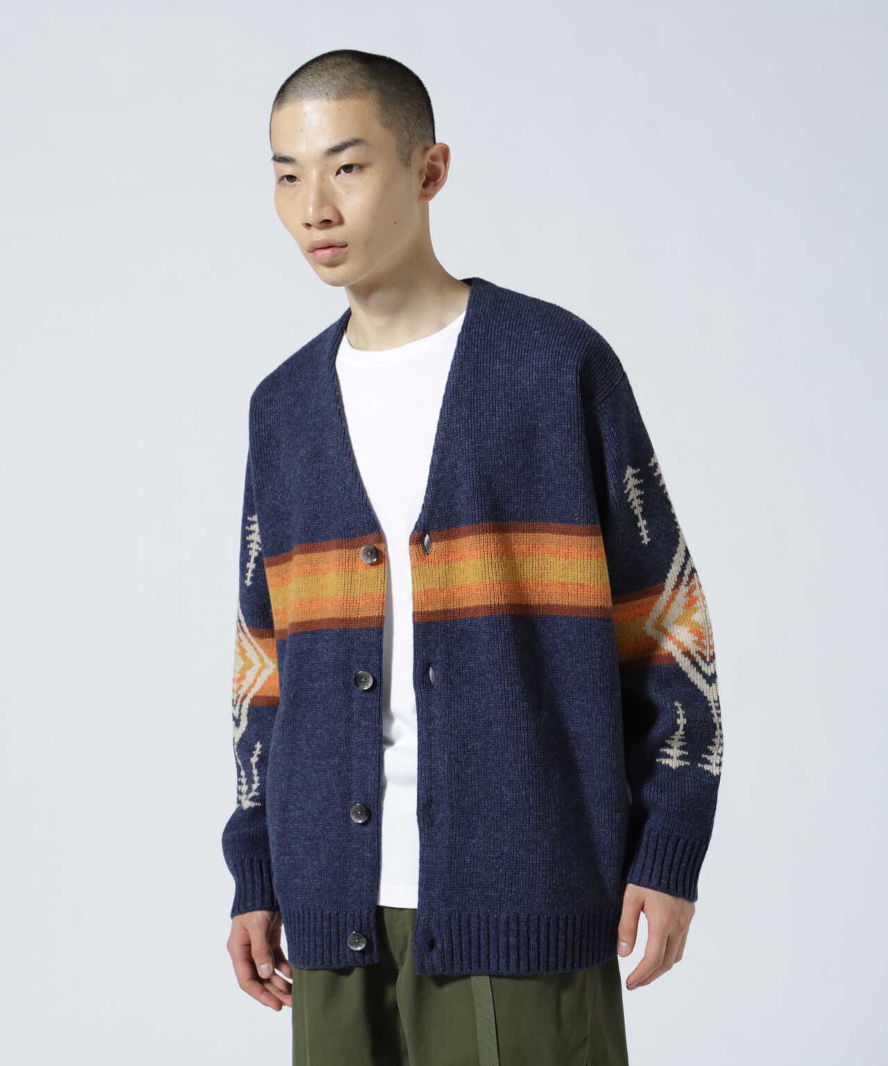 PENDLETON/ペンドルトン V NECK CARDIGAN Vネックカーディガン 2575 