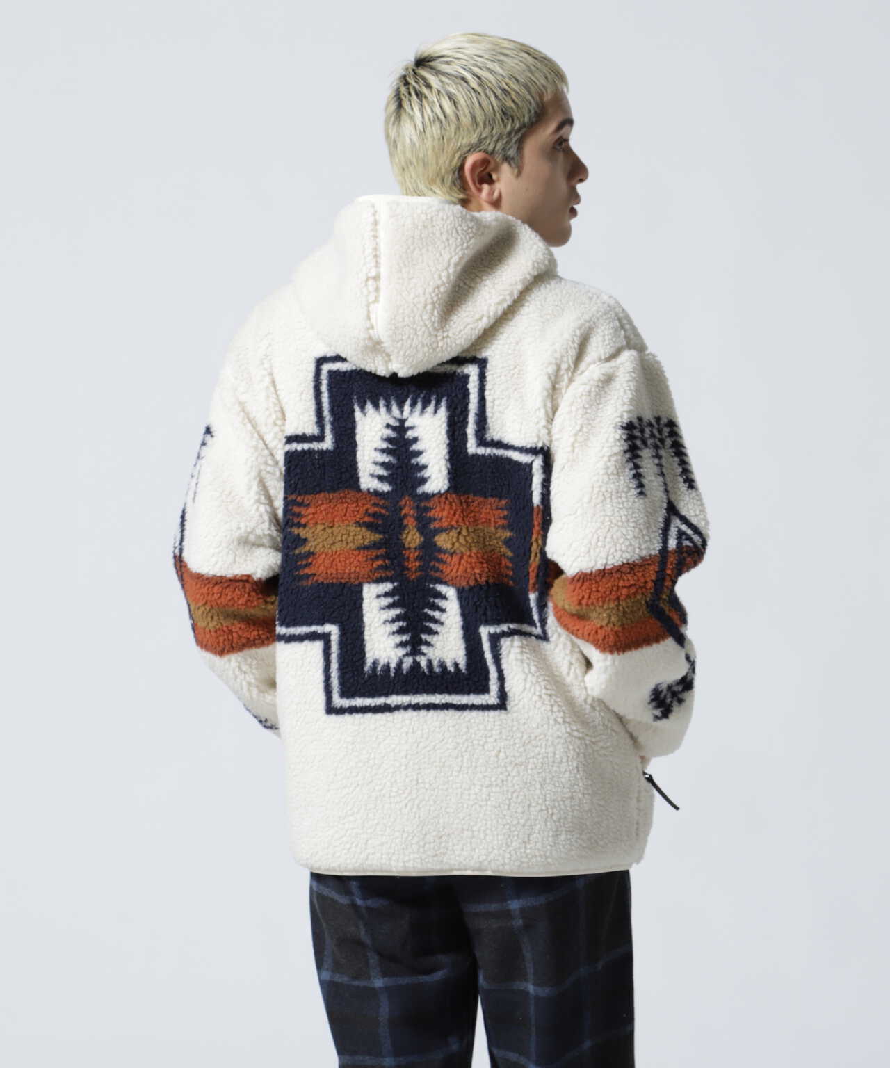 PENDLETON/ペンドルトン BOA ZIP HOODIE ボアジップフーディー 2475 ...