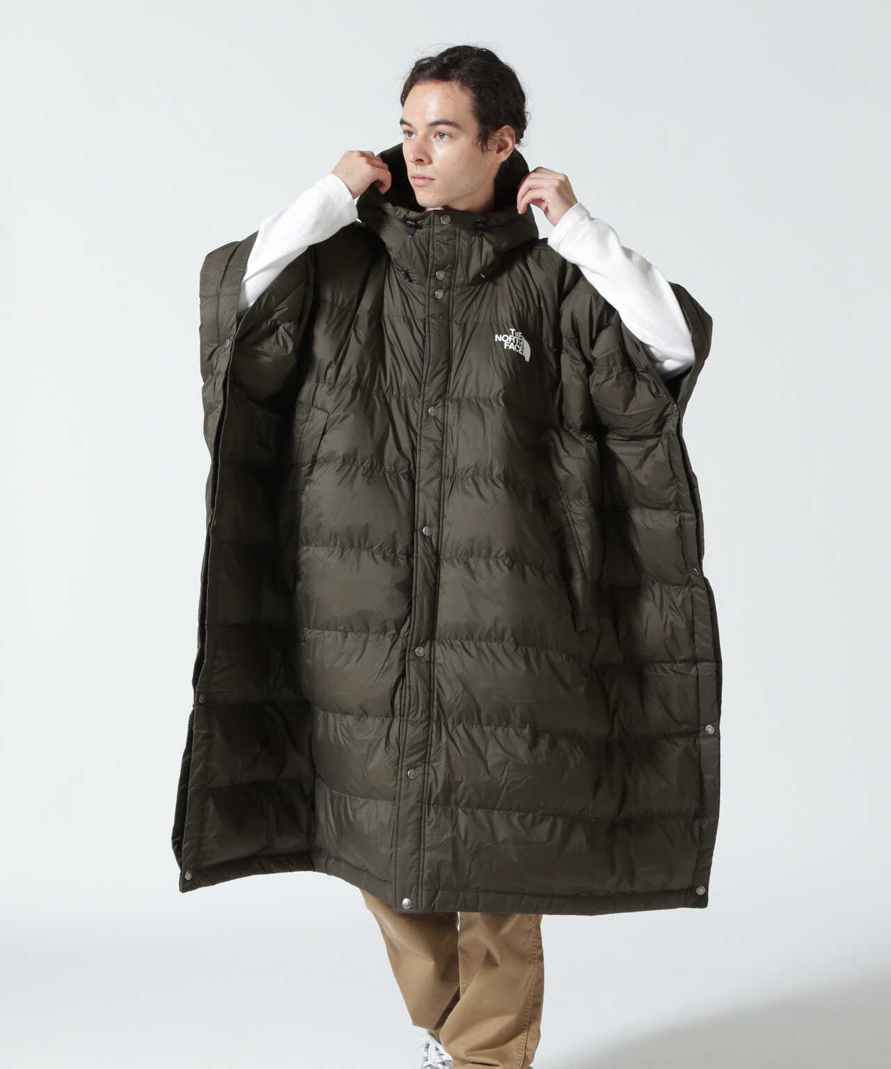 THE NORTH FACE/ザ・ノースフェイス Padded Poncho Coat パデッド