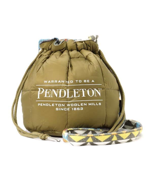 PENDLETON×TAION / ペンドルトン×タイオン  REVERSIBLE STRING BAG リバーシブル巾着バッグ