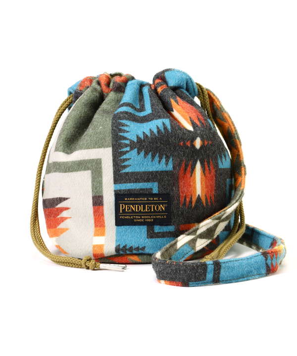 PENDLETON×TAION / ペンドルトン×タイオン  REVERSIBLE STRING BAG リバーシブル巾着バッグ