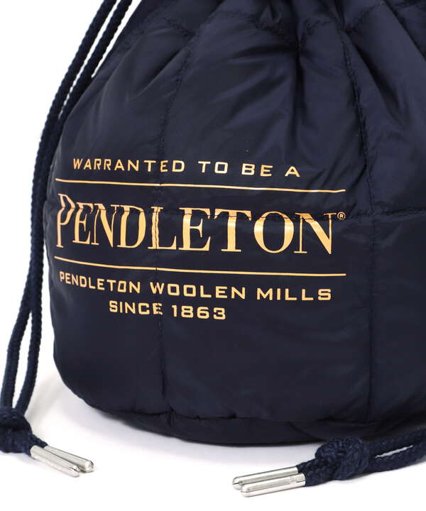 PENDLETON×TAION / ペンドルトン×タイオン  REVERSIBLE STRING BAG リバーシブル巾着バッグ