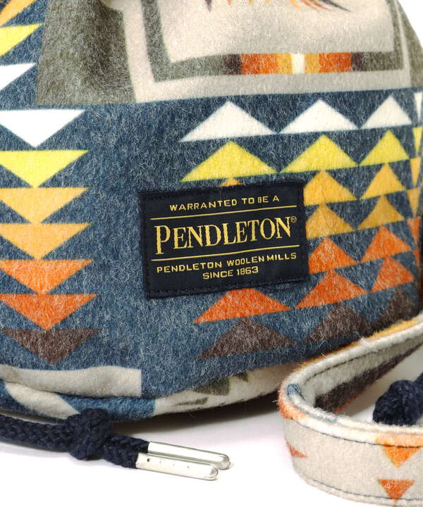 PENDLETON×TAION / ペンドルトン×タイオン  REVERSIBLE STRING BAG リバーシブル巾着バッグ