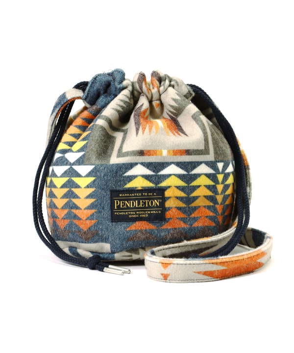 PENDLETON×TAION / ペンドルトン×タイオン  REVERSIBLE STRING BAG リバーシブル巾着バッグ