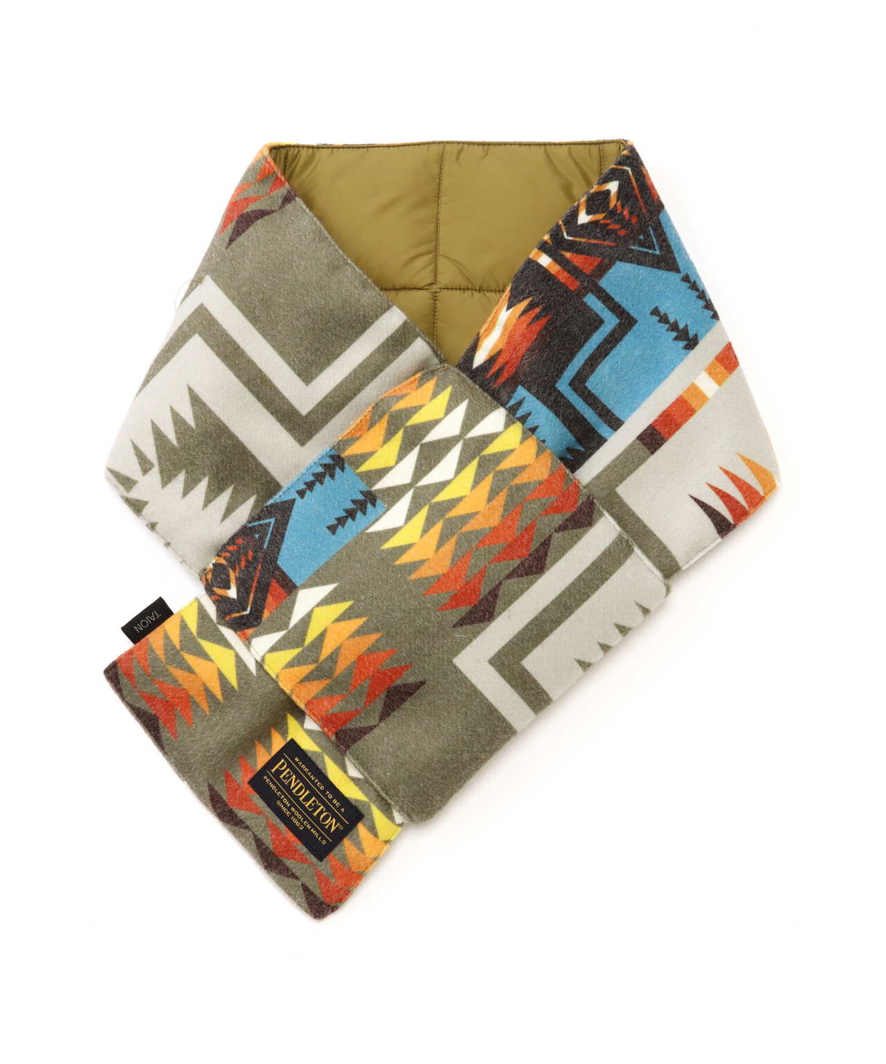 PENDLETON×TION/ペンドルトン×タイオン REVERSIBLE DOWN MUFFLER