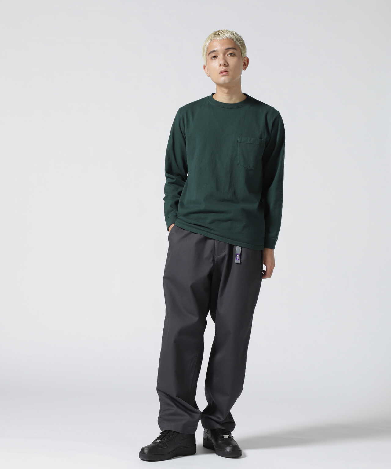 超可爱の Stretch ノースフェイス Pants Tapered Wide Twill パンツ ...