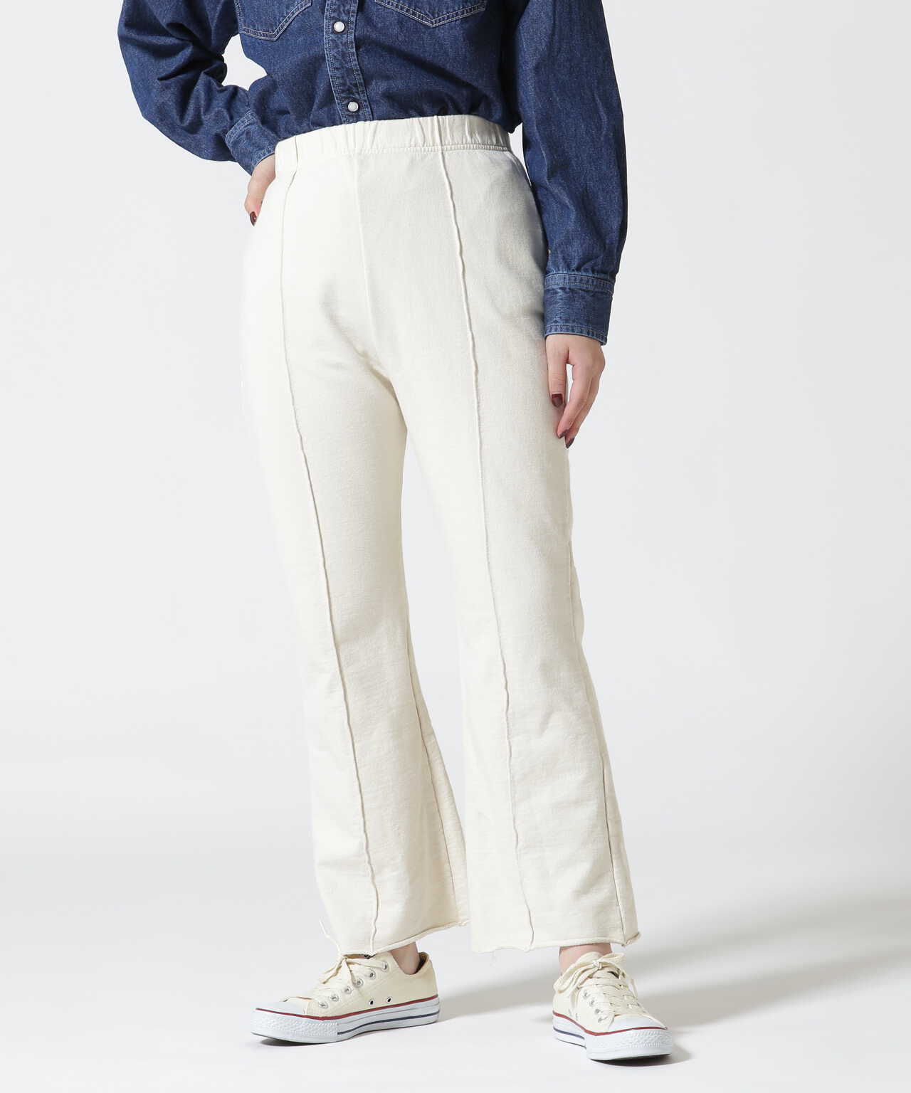 WALLA WALLA SPORT/ワラワラスポーツ　CENTER PLEATS SWEAT PANT　センタープリーツ パンツ