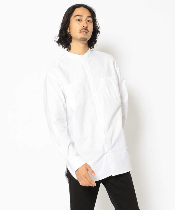 THE NORTH FACE PURPLE LABEL Cotton Polyester OX Band Collar Shirt | BEAVER  ( ビーバー ) | US ONLINE STORE（US オンラインストア）