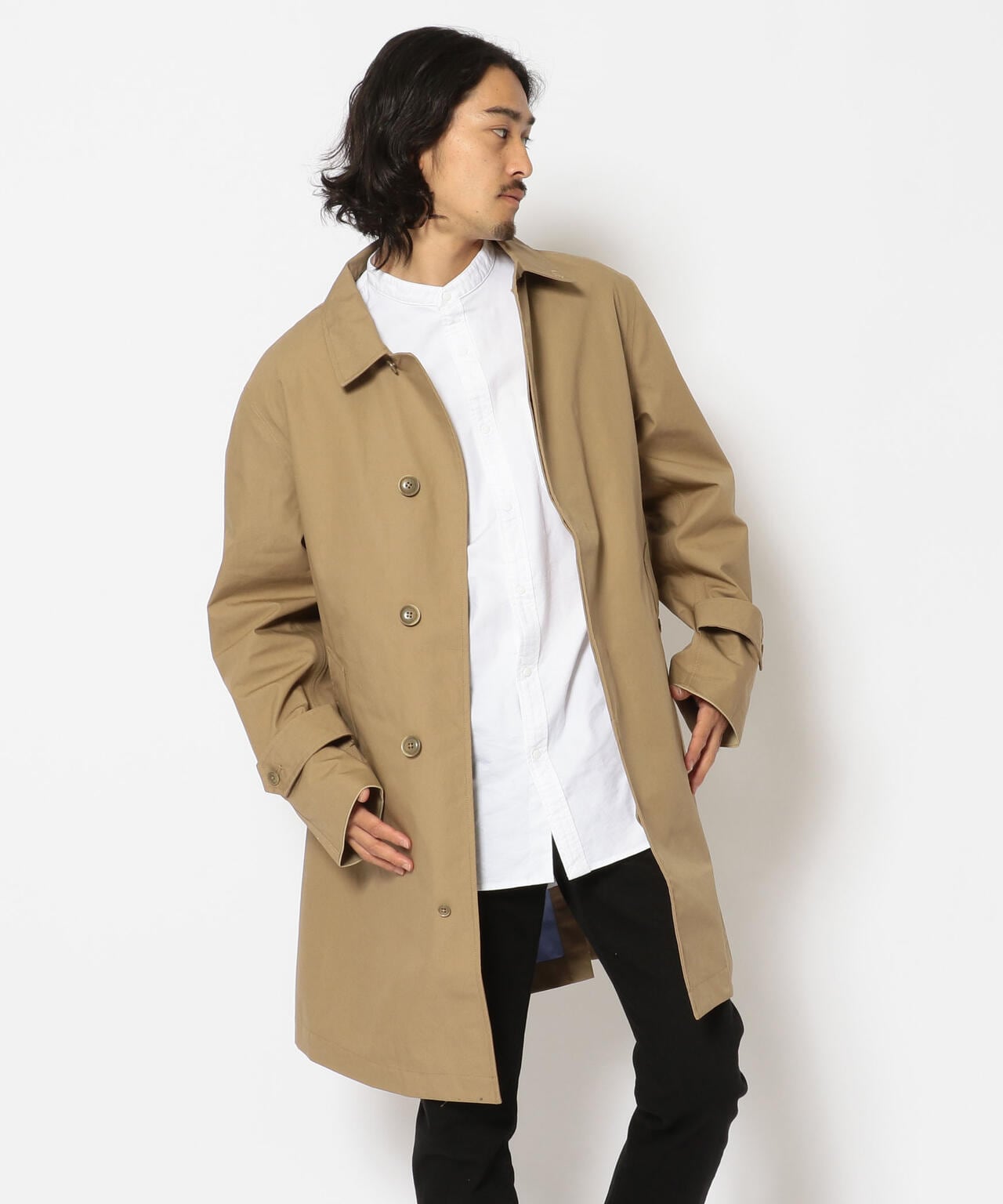 nanamica ナナミカ GORE-TEX ゴアテックス ステンカラーコート-www