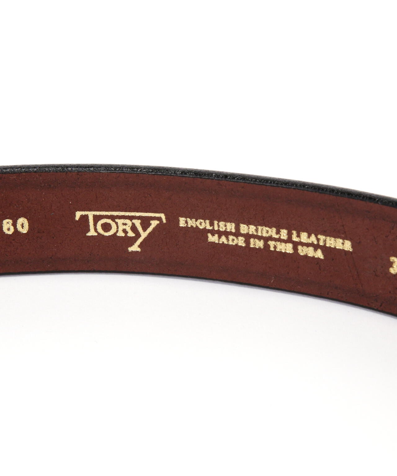 TORY LEATHER/トリーレザー　BRASS HOOF PICK BELT　レザーベルト