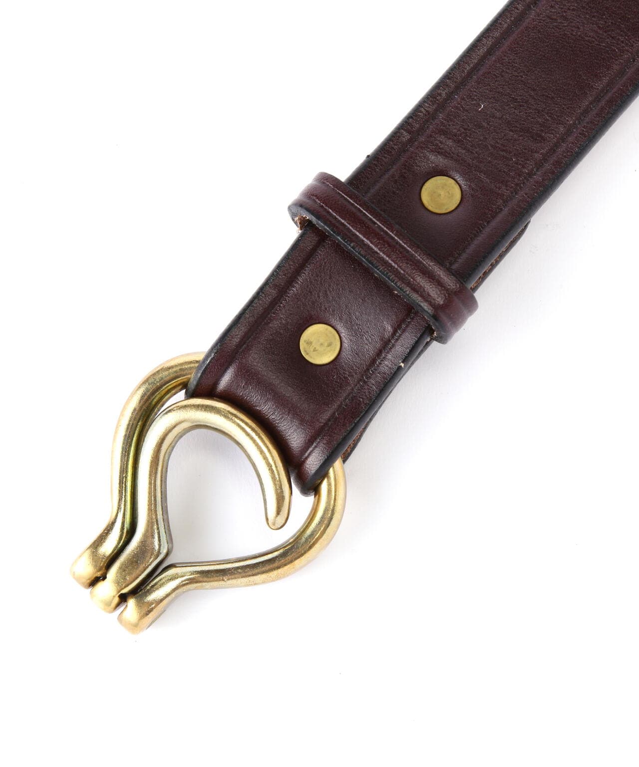 TORY LEATHER/トリーレザー　BRASS HOOF PICK BELT　レザーベルト