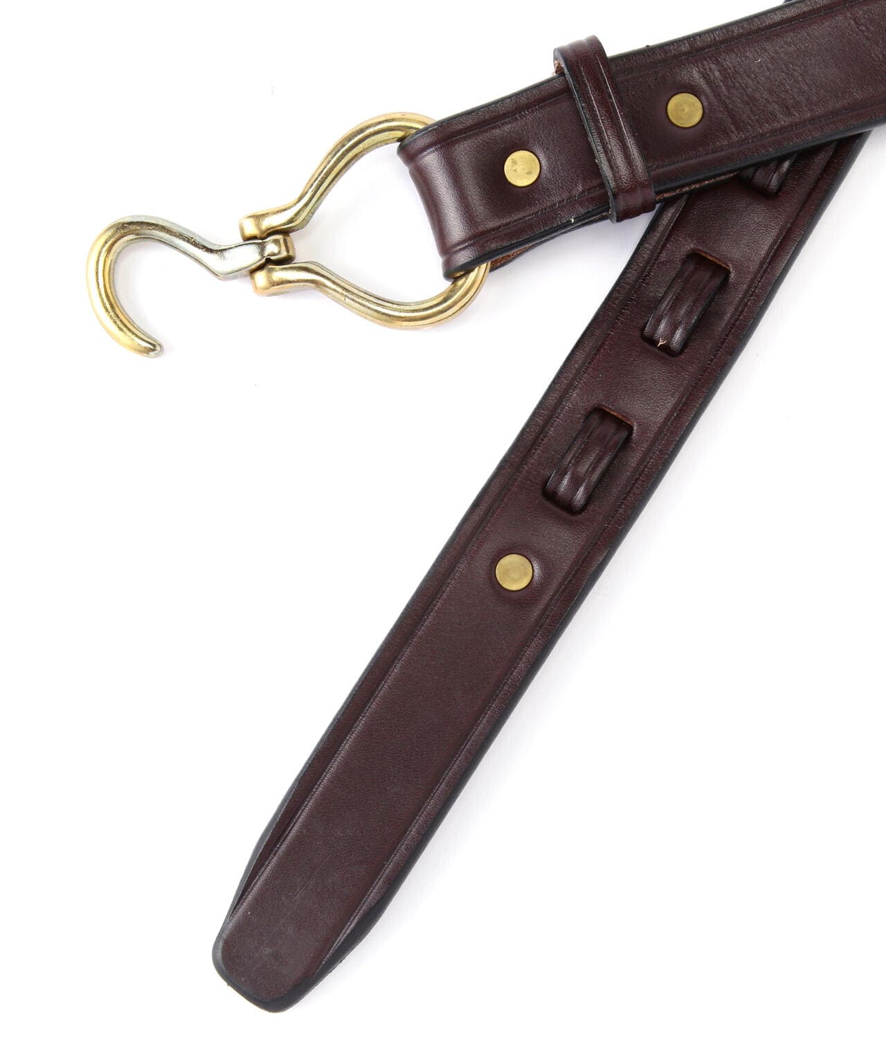 TORY LEATHER/トリーレザー　BRASS HOOF PICK BELT　レザーベルト