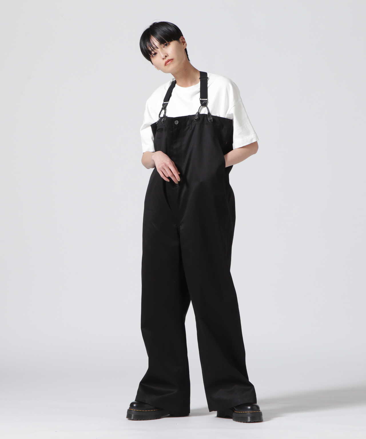 RHODOLIRION/ロドリリオン Army Chinos Suspenders Pant | BEAVER