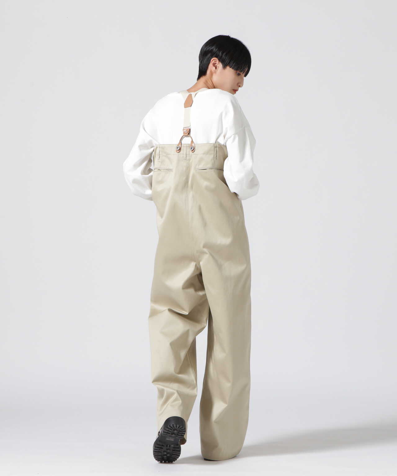 RHODOLIRION/ロドリリオン Army Chinos Suspenders Pant | BEAVER