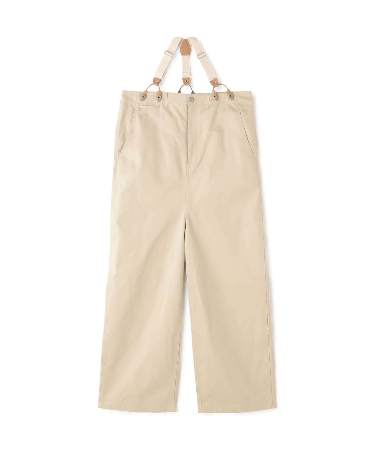 RHODOLIRION/ロドリリオン Army Chinos Suspenders Pant | BEAVER