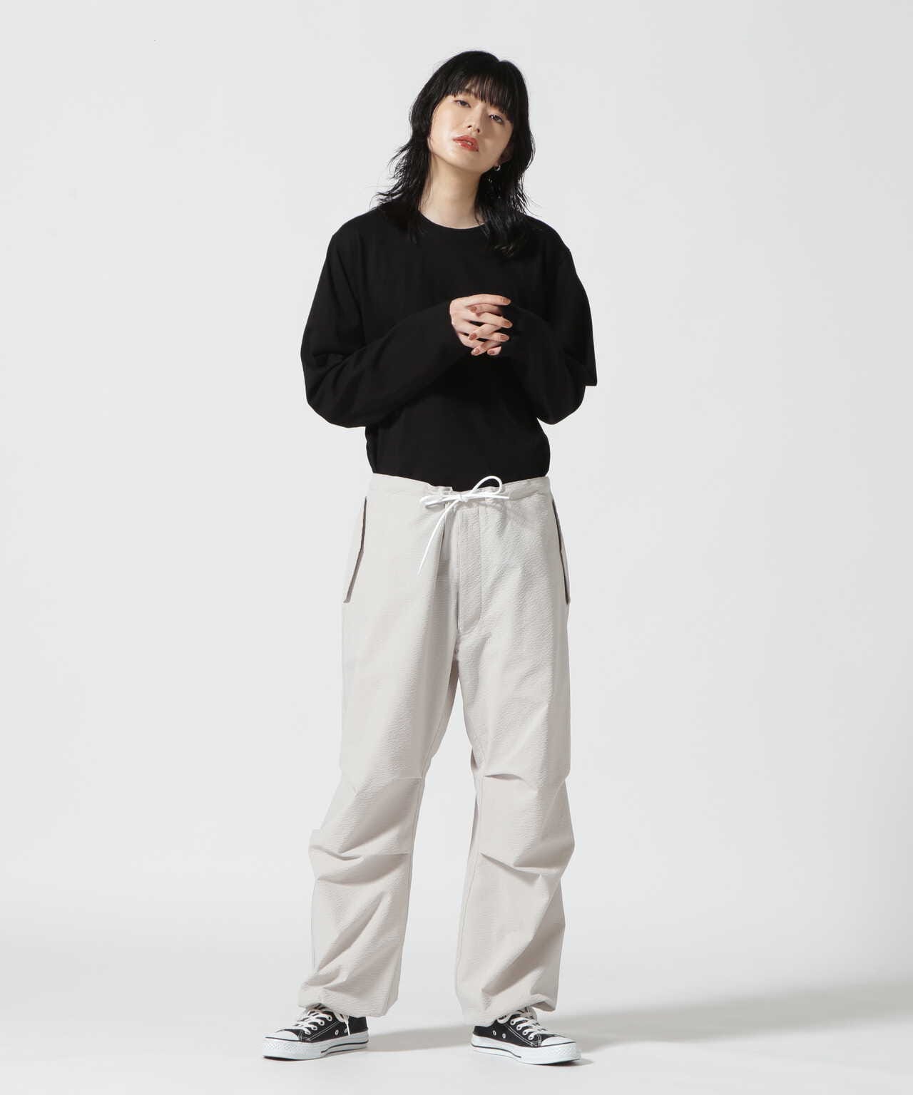 WILD THINGS/ワイルドシングス Ws SEERSUCKER OVERPANTS シアサッカーオーバーパンツ WTW23008SK |  BEAVER ( ビーバー ) | US ONLINE STORE（US オンラインストア）