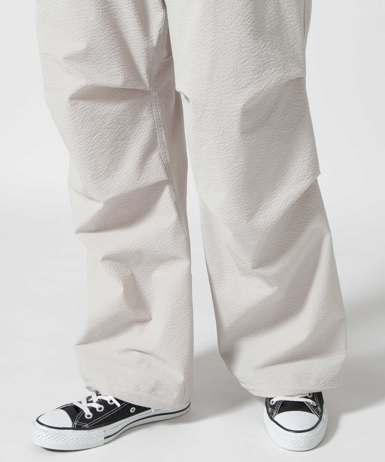 WILD THINGS/ワイルドシングス Ws SEERSUCKER OVERPANTS シアサッカー