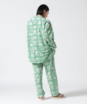 INDIA IS BEAUTIFUL COTTON LINEN FLOWER SHIRT 