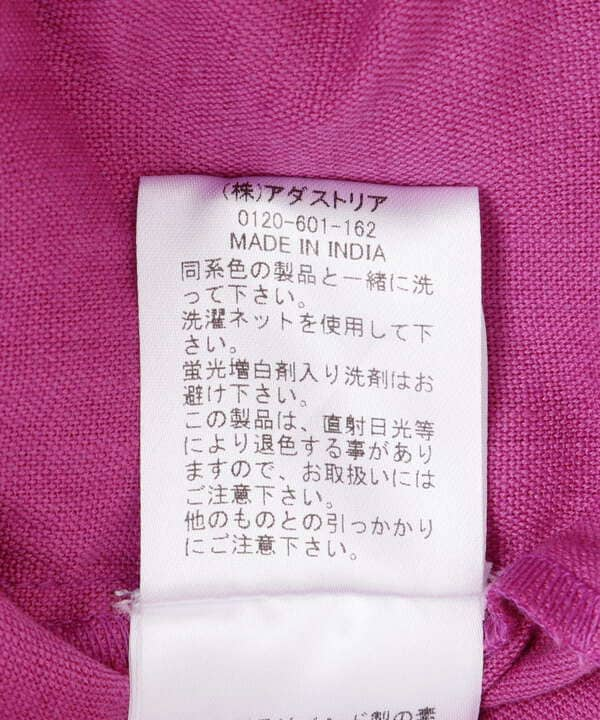 INDIA IS BEAUTIFUL  COTTON LINEN BLOUSEコットンリネンブラウス