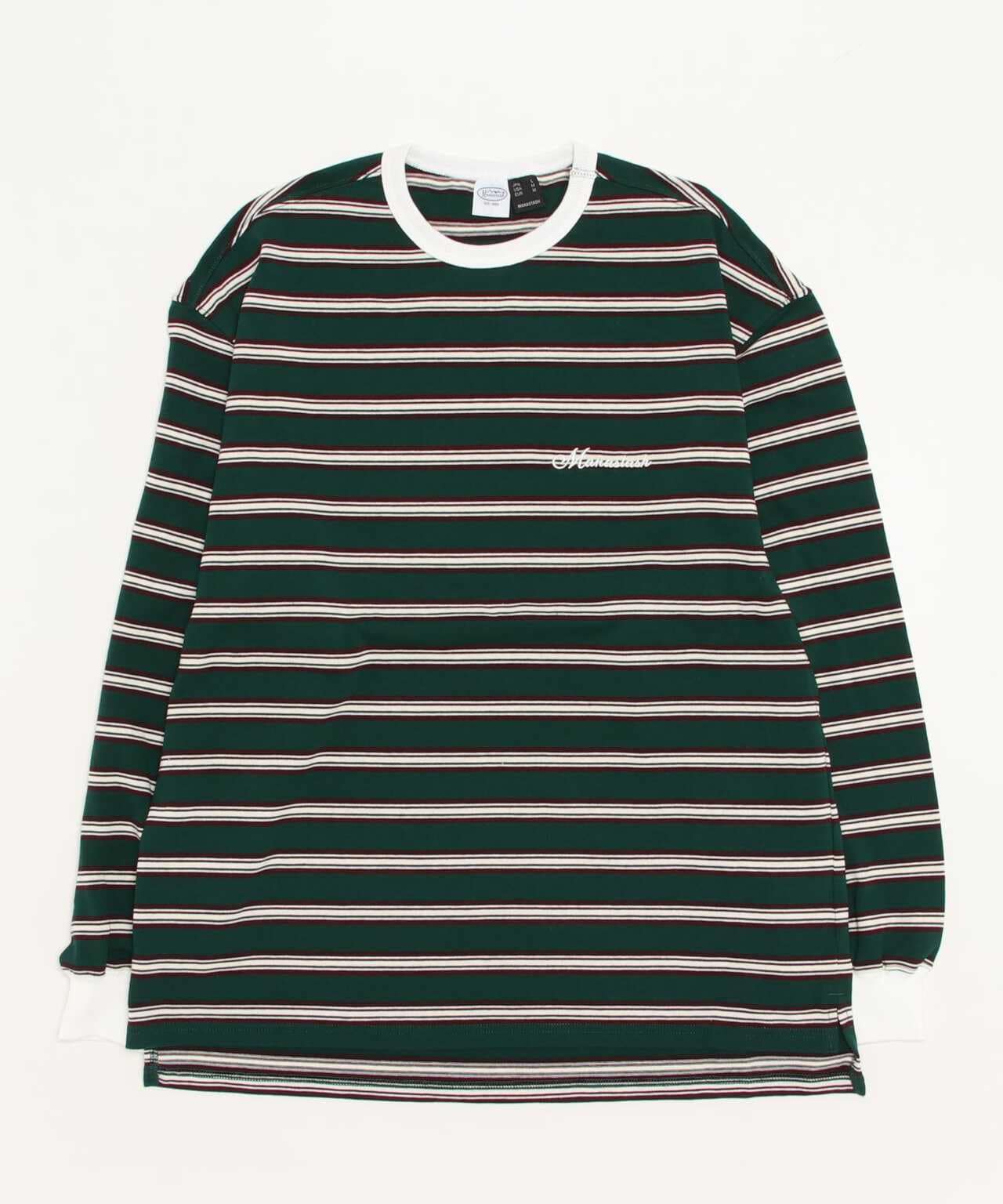 MANASTASH/マナスタッシュ　CLASSIC BORDER TEE クラシックボーダーティー