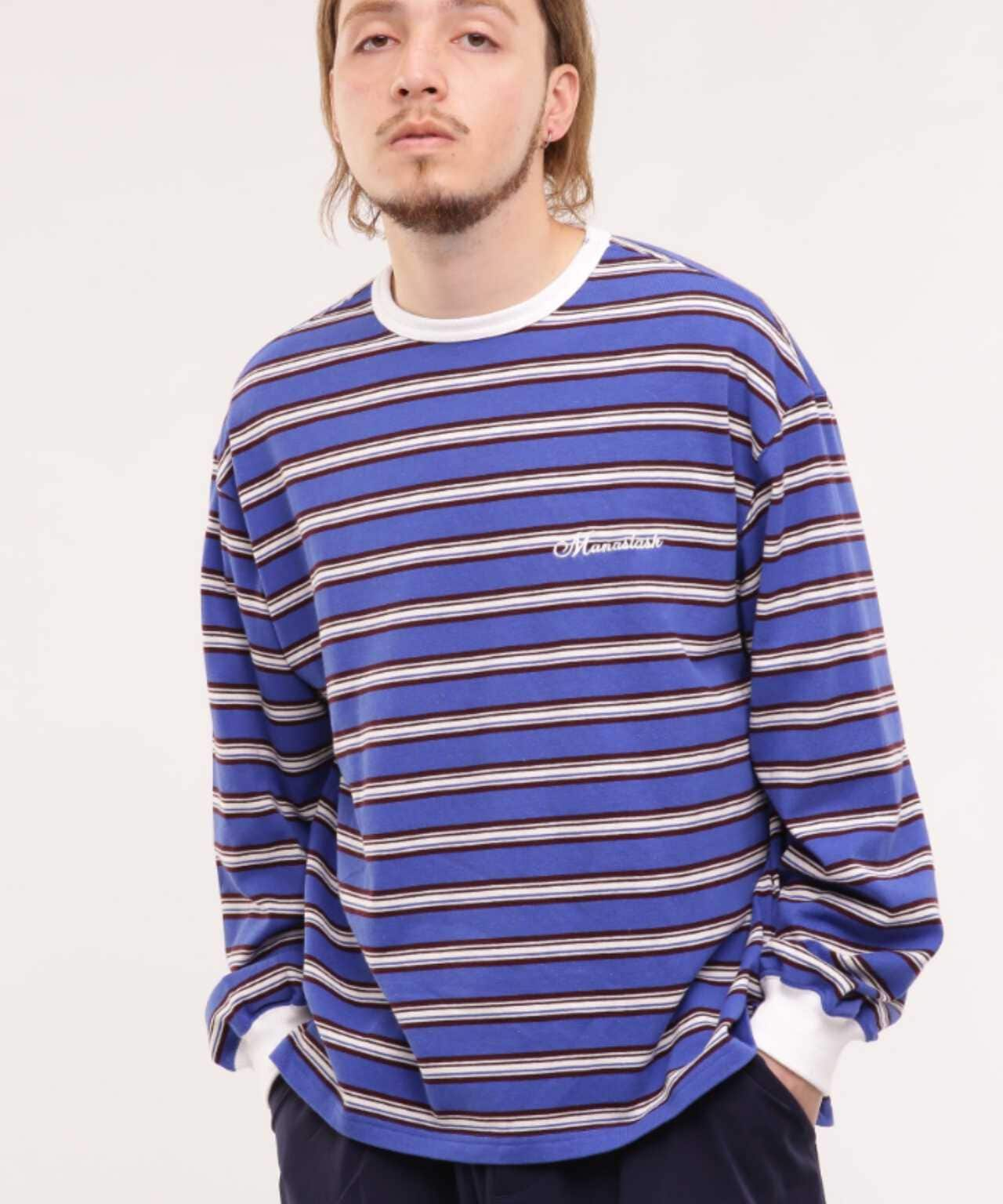 MANASTASH/マナスタッシュ　CLASSIC BORDER TEE クラシックボーダーティー