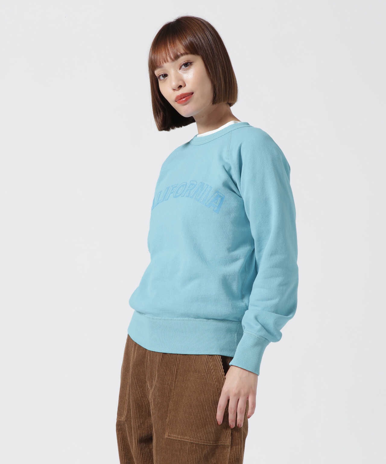 MIXTA/ミクスタ 'CALIFORNIA' CREW NECK SWEAT RAGRAN　クルーネックスウェット