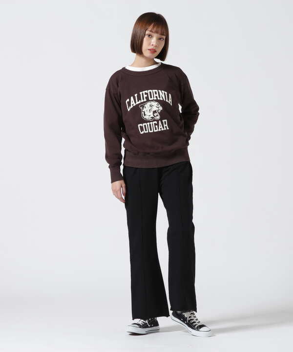 MIXTA/ミクスタ 'CA COUGAR' CREW NECK SWEAT SET IN　クルーネックスウェット