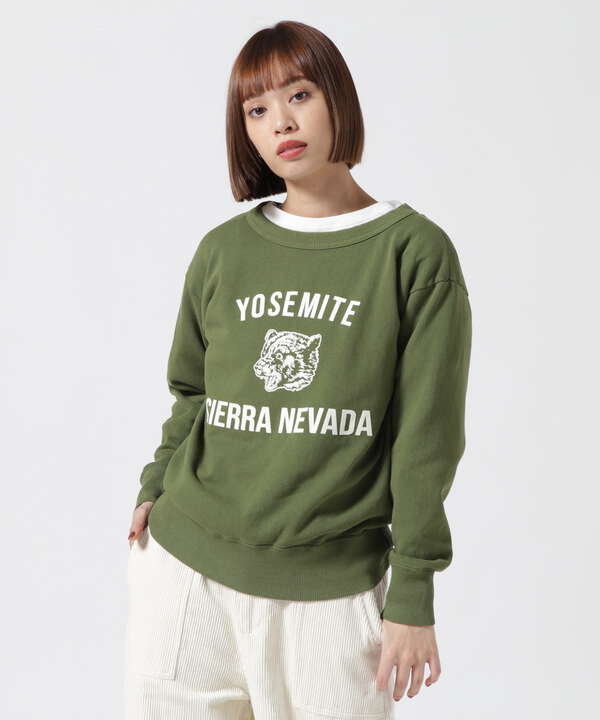 MIXTA/ミクスタ 'SIERRA NEVADA' CREW NECK SWEAT SET IN クルー