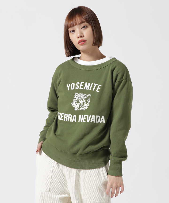 MIXTA/ミクスタ 'SIERRA NEVADA' CREW NECK SWEAT SET IN