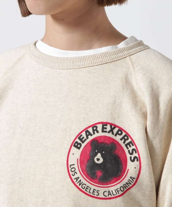 MIXTA/ミクスタ 'BEAR EXPRESS' CREW NECK SWEAT RAGRAN クルーネック