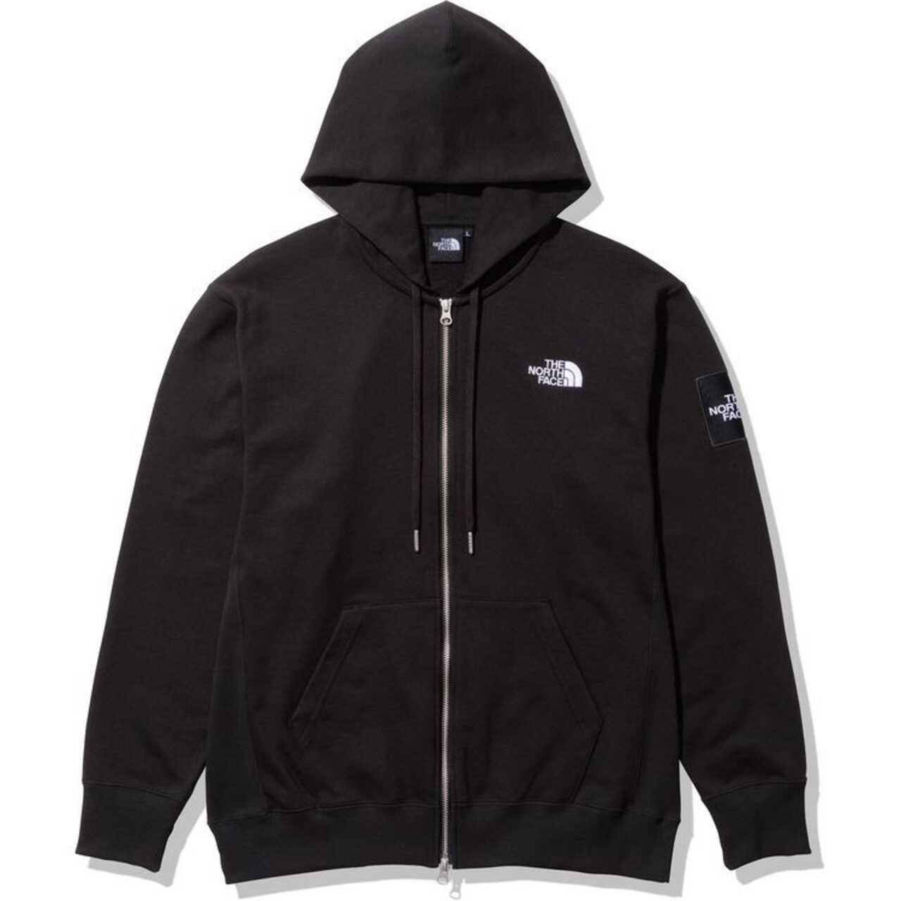 THE NORTH FACE/ザ・ノースフェイス Square Logo Full Zip スクエア