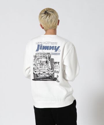 WILDERNESS EXPERIENCE/ウィルダネス エクスペリエンス　WD×JIMNY ラゲッジスペースクルーネック