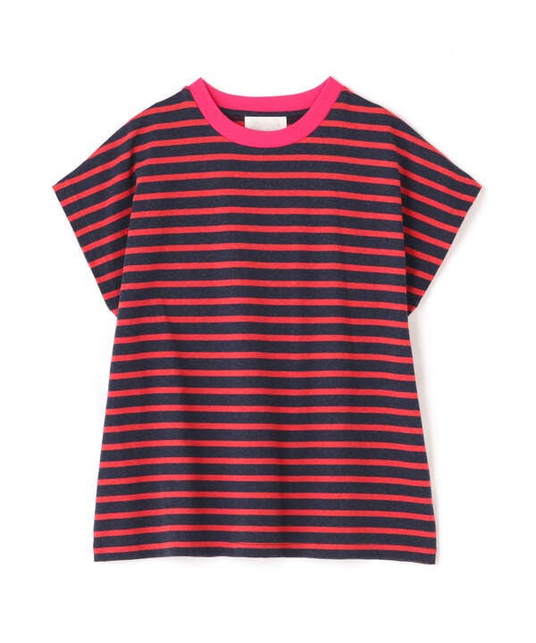 SOGLIA/ソリア　FRENCH SLEEVE T SHIRT BORDER　ボーダーＴ