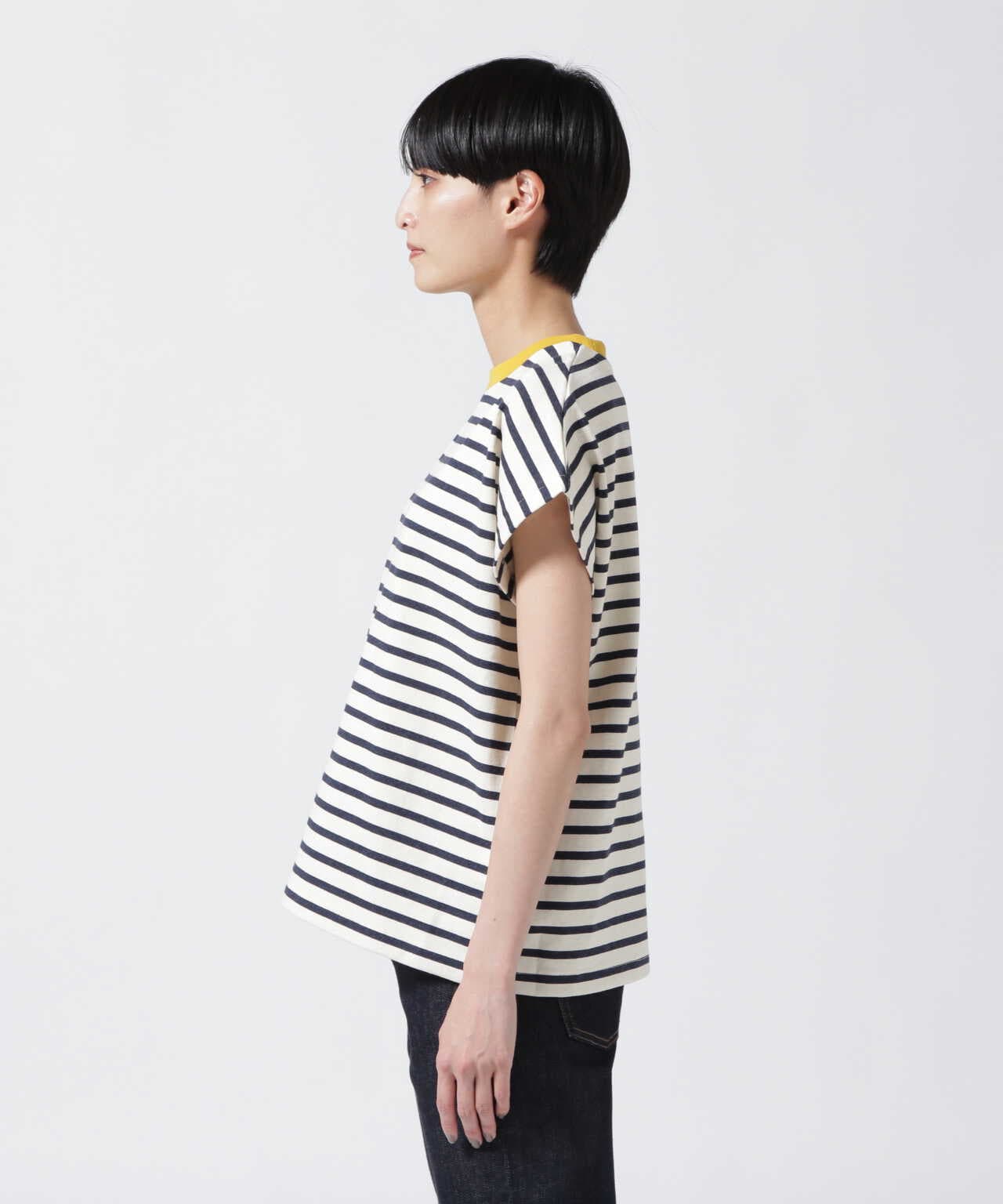 SOGLIA/ソリア FRENCH SLEEVE T SHIRT BORDER ボーダーＴ | BEAVER