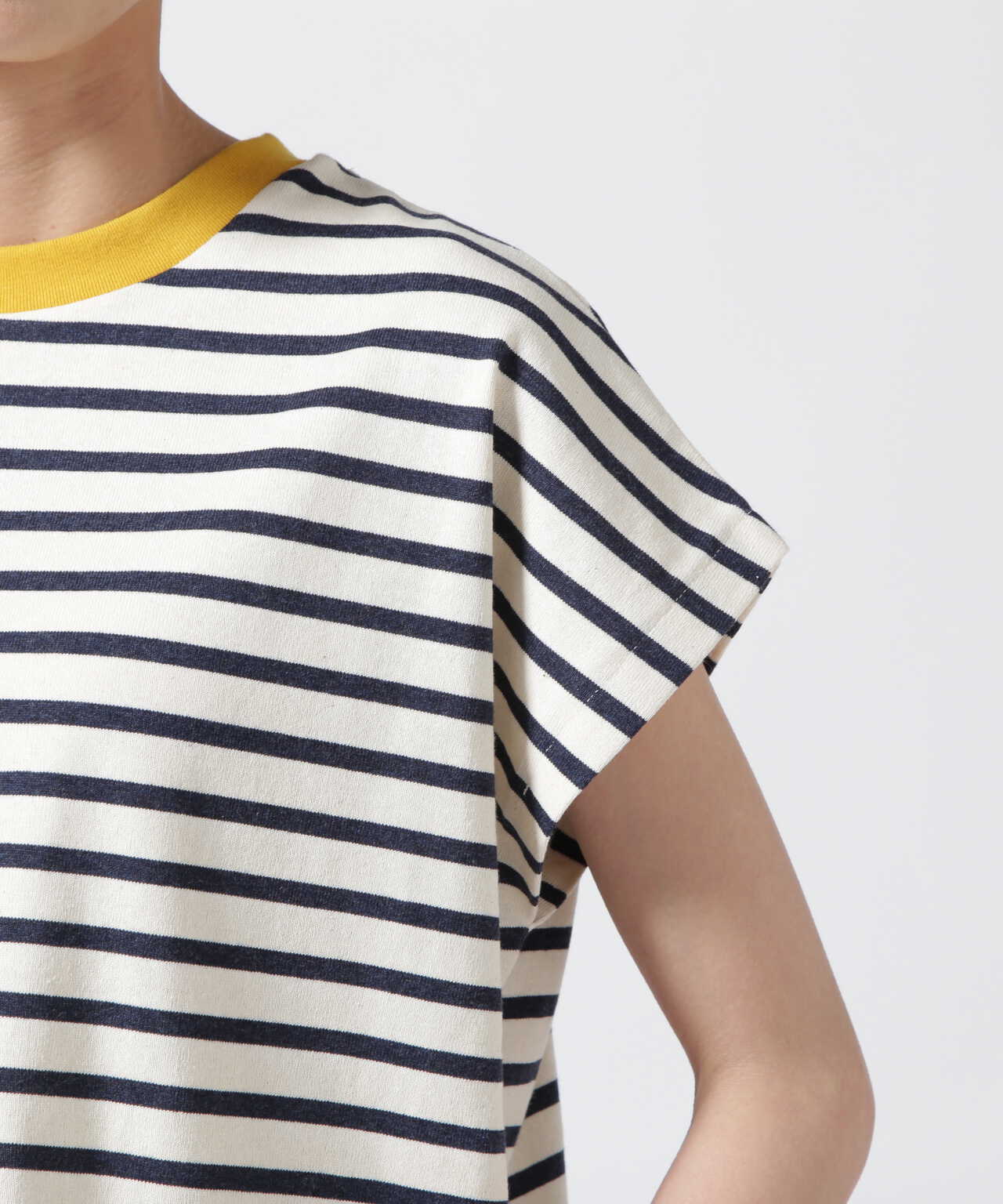 SOGLIA/ソリア FRENCH SLEEVE T SHIRT BORDER ボーダーＴ | BEAVER