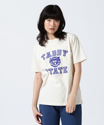 MIXTA/ミクスタ CREW NECK TABBY STATE R2306 クルーネックTシャツ