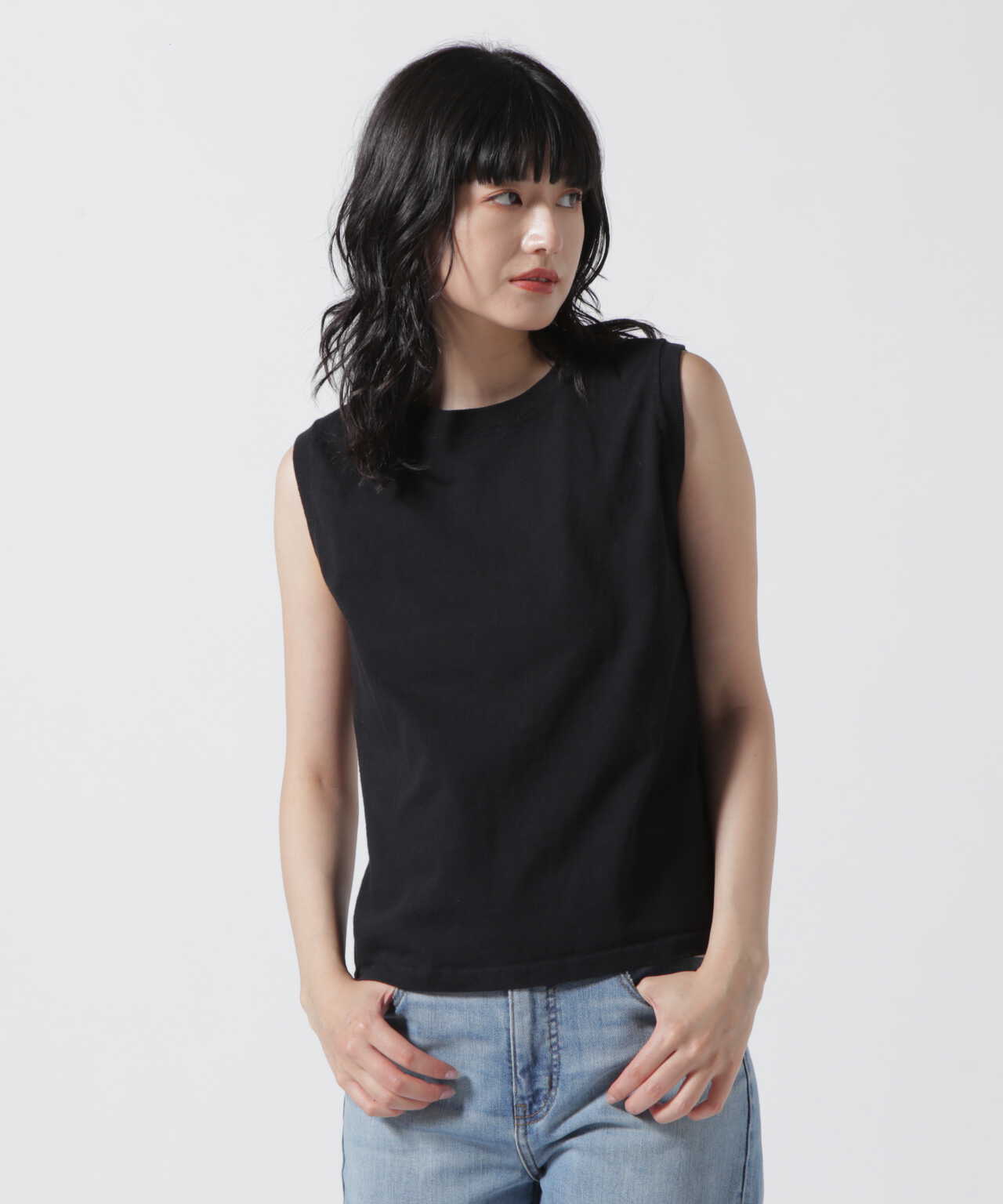 GOODWEAR/グッドウエア W's SLEEVELESS TOP ウィメンズ スリーブレス 