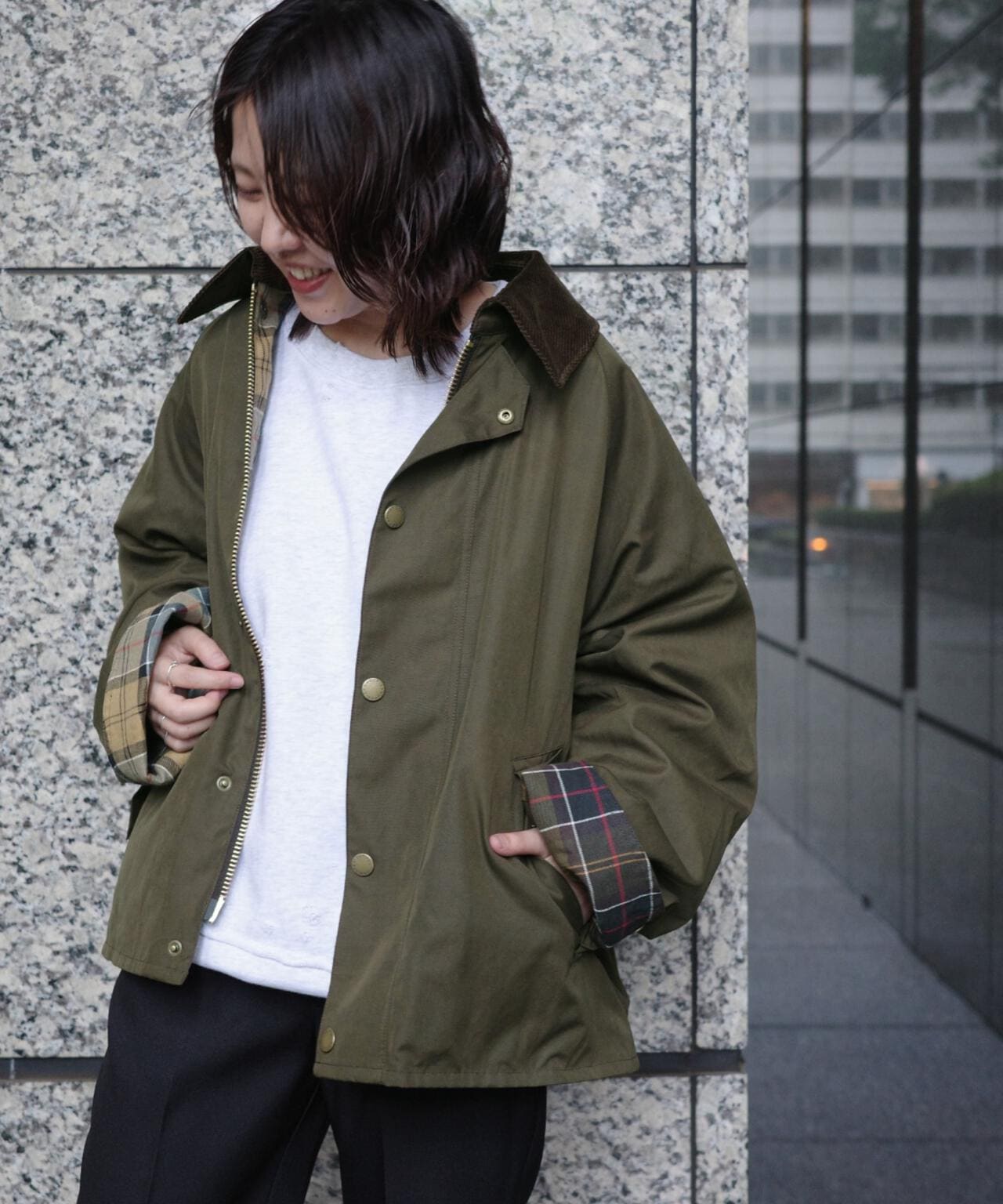 BARBOUR × BEAVER 別注TRANSPORT